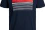 Футболка JJTRAVIS TEE SS CREW NECK 12221009-Navy Blazer Jack&amp;Jones L Темно-синий 12221009-Navy Blazer Фото 1