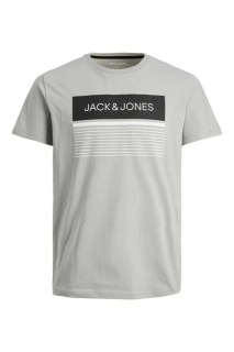 Футболка JJTRAVIS TEE SS CREW NECK 12221009-Wrought Iron Jack&Jones L Сірий 12221009-Wrought Iron