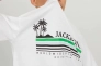 Футболка JORCODY SUMMER TEE SS CREW NECK 12235154-Bright White Jack&amp;Jones L Белый 12235154-Bright White Фото 4