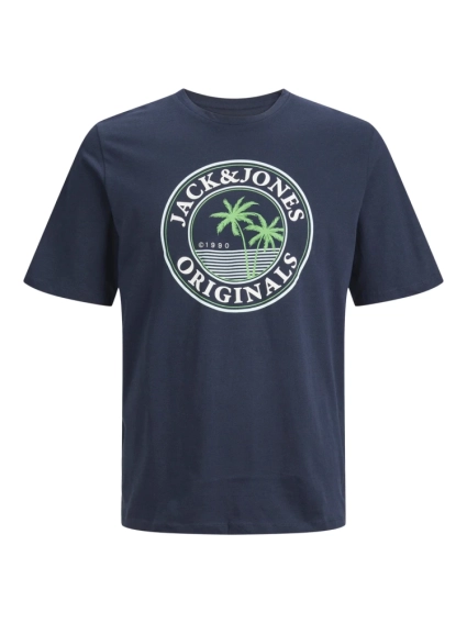 Футболка JORCODY SUMMER TEE SS CREW NECK 12235154-Navy Blazer Jack&amp;Jones L Темно-синий 12235154-Navy Blazer фото 5 — интернет-магазин Tapok
