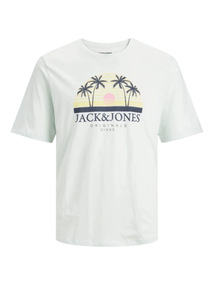 Футболка JORCODY SUMMER TEE SS CREW NECK 12235154-Pale Blue Jack&amp;Jones M Фисташковый 12235154-Pale Blue фото 5 — интернет-магазин Tapok