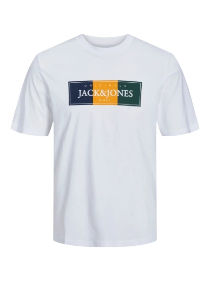Футболка JORCODYY TEE SS CREW NECK SN 12228542-Bright White Jack&amp;Jones L Белый 12228542-Bright White фото 5 — интернет-магазин Tapok
