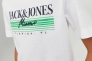 Футболка JORPALMA BRANDING TEE SS CREW NECK JNR 12235498-Bright White Jack&amp;Jones 140 Белый 12235498-Bright White-Pri Фото 3