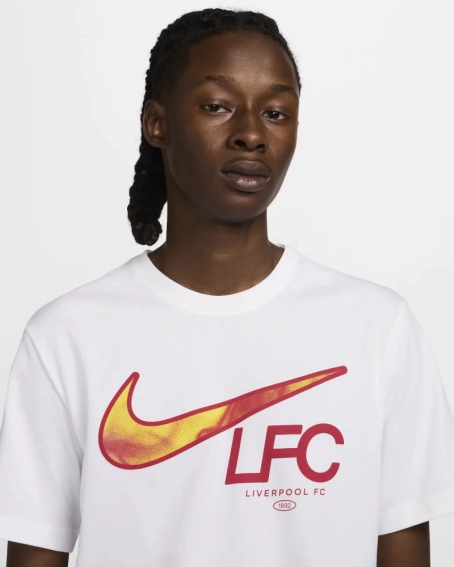 Футболка LFC M NK SWOOSH TEE FV8557-100 Nike M Білий FV8557-100 фото 3 — інтернет-магазин Tapok