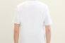 Футболка LOGO TEXT TEE 1041798ХХ20000 Tom Tailor L Білий 1041798ХХ20000 Фото 2