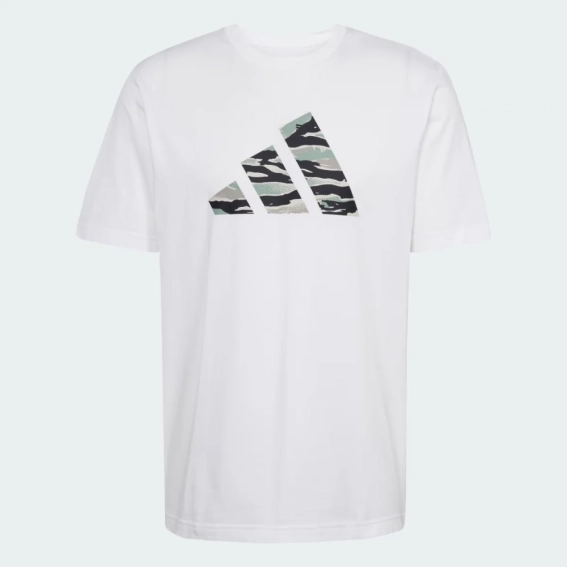 Футболка MC CAMO LOGO T JI6770 Adidas L Белый JI6770 фото 5 — интернет-магазин Tapok