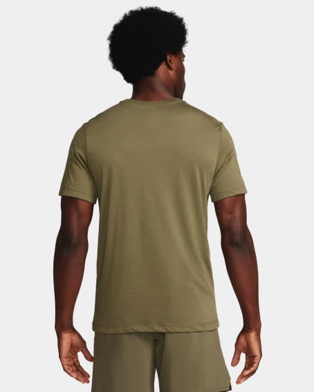 Футболка M NK DF TEE DB NIKE PRO FJ2393-222 Nike L Хаки FJ2393-222 фото 2 — интернет-магазин Tapok