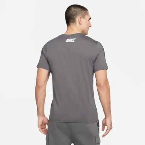 Футболка M NSW REPEAT SS TEE DM4685-068 Nike L Темно-серый DM4685-068 фото 2 — интернет-магазин Tapok