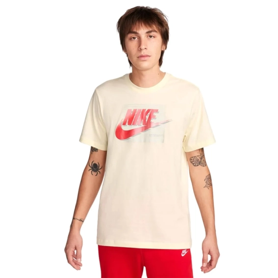 Футболка M NSW TEE 6MO FUTURA FQ7995-113 Nike M Бежевый FQ7995-113 фото 1 — интернет-магазин Tapok