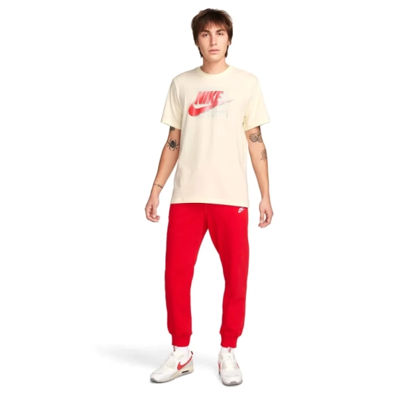 Футболка M NSW TEE 6MO FUTURA FQ7995-113 Nike M Бежевый FQ7995-113 фото 4 — интернет-магазин Tapok