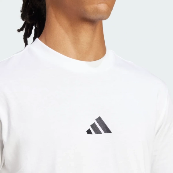 Футболка M SL SJ T JF1092 Adidas L Белый JF1092 фото 3 — интернет-магазин Tapok