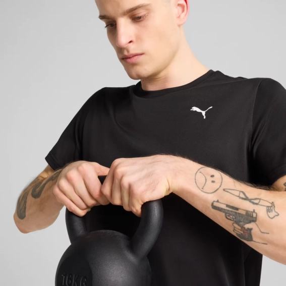 Футболка M TAD ESS SOLID CAT TEE LC 52590801 Puma 3XL Черный 52590801 фото 3 — интернет-магазин Tapok