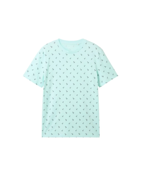 Футболка Men&#39;s DENIM T-shirt 1042069ХХ35504 Tom Tailor L Голубой 1042069ХХ35504 фото 5 — интернет-магазин Tapok