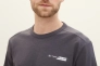 Футболка Men's Short Sleeve Shirt 1040821-10899 Tom Tailor M Темно-сірий 1040821-10899 Фото 3