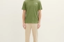 Футболка Men's Short Sleeve Shirt 1040821-21586 Tom Tailor L Зелений 1040821-21586 Фото 4