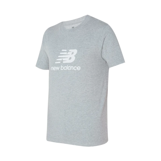 Футболка NB Stacked Logo MT41502AG New Balance L Сірий MT41502AG фото 4 — інтернет-магазин Tapok