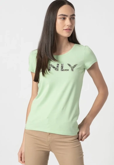 Футболка ONLHELENE FLOWER S/S T-SHIRT JRS 15232019 Sprucestone ONLY M Фісташковий 15232019Sprucestone фото 1 — інтернет-магазин Tapok
