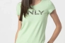 Футболка ONLHELENE FLOWER S/S T-SHIRT JRS 15232019 Sprucestone ONLY M Фісташковий 15232019Sprucestone Фото 1