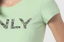 Футболка ONLHELENE FLOWER S/S T-SHIRT JRS 15232019 Sprucestone ONLY M Фісташковий 15232019Sprucestone Фото 3