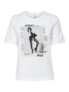 Футболка ONLINDRE LIFE BOXY S/S TRUST BOX JRS 15221374 White ATTRACT ONLY L Белый 15221374WhiteATTRACT
