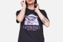 Футболка ONLKEIRA BOXY S/S CAT TOP BOX JRS 15254379-Moonless Night-Prent:CATSTRONAUT ONLY M Черный 15254379-Moonless Night-P Фото 1