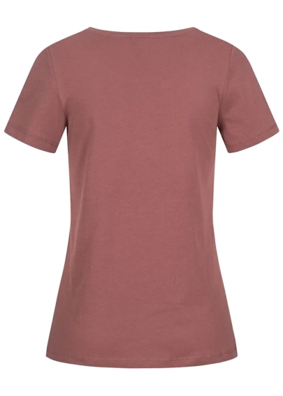 Футболка ONLKITA LIFE FEATHER S/S T-SHIRT CS JRS 15248950-Rose Brown ONLY L Розовий 15248950-Rose Brown-Print фото 2 — інтернет-магазин Tapok