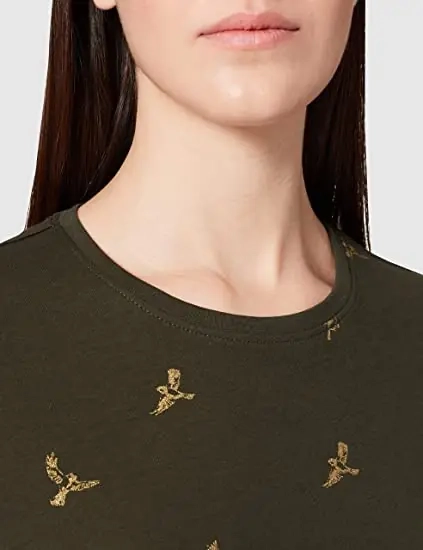 Футболка ONLKITA LIFE REG S/S BIRD TOP BOX 15247574-Rosin-AOP:BIRDS ONLY L Хаки 15247574-Rosin-AOP:BIRDS фото 3 — интернет-магазин Tapok