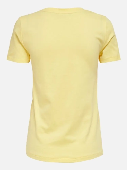 Футболка ONLKITA LIFE REG S/S SEQ TOP BOX JRS 15229226 Sunshine SODA ONLY S Желтый 15229226SunshineSODA фото 2 — интернет-магазин Tapok