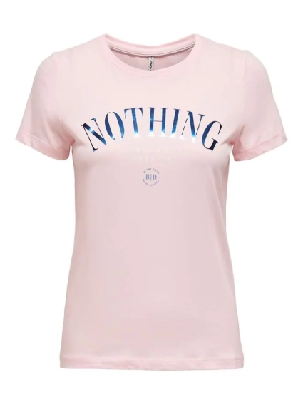 Футболка ONLKITA LIFE REG S/S STATEMENT TOP JRS 15225849 Ballerina ONLY S Кремовая 15225849Ballerina фото 1 — интернет-магазин Tapok