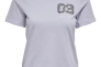 Футболка ONLKITA REG S/S COLLEGE TOP BOX JRS 15249486-Cosmic Sky-Print:3 ONLY L Сиреневый 15249486-Cosmic Sky-Print Фото 1