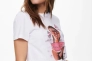 Футболка ONLLANA LIFE REG S/S PHOTO TOP BOX JRS 15228829 Bright White MELON ONLY L Белый 15228829BrightWhiteMELON Фото 2