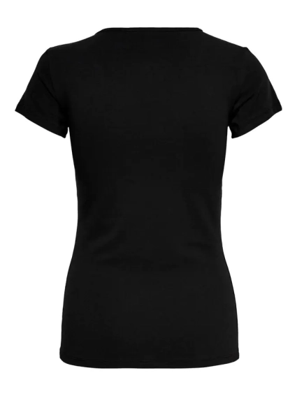 Футболка ONLLIVE LOVE LIFE S/S ONECK TOP NOOS JRS 15205059-Black ONLY S Чорний 15205059-Black фото 5 — інтернет-магазин Tapok