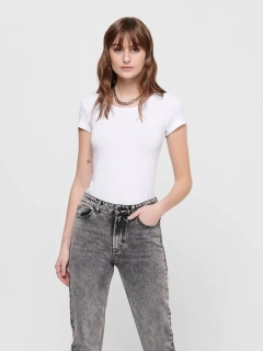 Футболка ONLLIVE LOVE LIFE S/S 15205059-White ONLY L Белый 15205059-White