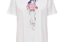 Футболка ONLMARY S/S OVERSIZE TOP JRS 15254406-Bright White-Print:HAT ONLY S Белый 15254406-Bright White-Pri Фото 1