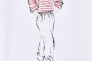Футболка ONLMARY S/S OVERSIZE TOP JRS 15254406-Bright White-Print:HAT ONLY S Белый 15254406-Bright White-Pri Фото 5