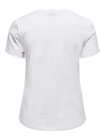 Футболка ONLNEW INDRE S/S T-SHIRT CS NN 15206581-White-Print:CITY OF DREAMS ONLY L Білий 15206581-White-Print:CITY фото 2 — інтернет-магазин Tapok