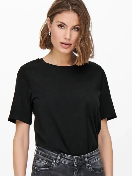 Футболка ONLNEW ONLY LIFE S/S TEE JRS NOOS 15256961-Black ONLY M Черный 15256961-Black фото 5 — интернет-магазин Tapok