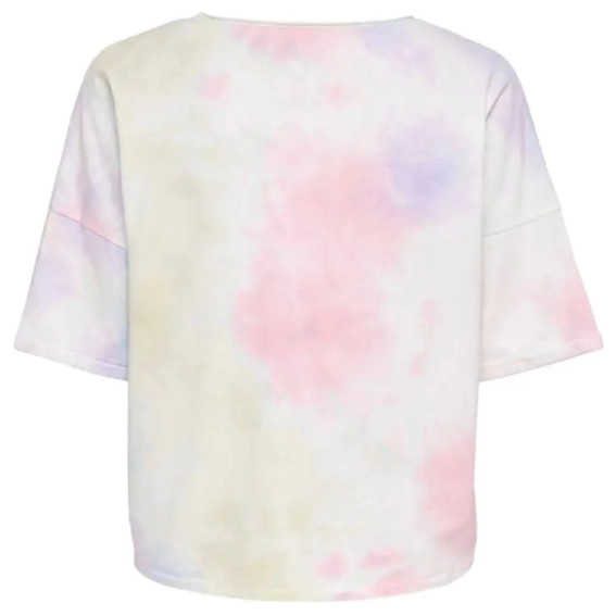 Футболка ONLZOEY LIFE TIE DYE DNM SS TEE QYT 15200877 Yellow Pear ONLY L Жовтий 15200877YellowPear фото 2 — інтернет-магазин Tapok
