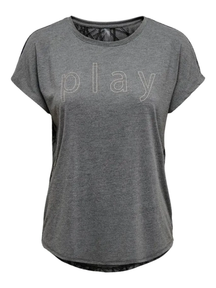 Футболка ONPNESIN CURVED BURNOUT SS TEE 15239786-Dark Grey Melange Only Play XS Темно-серый 15239786-Dark Grey Melang фото 1 — интернет-магазин Tapok