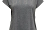 Футболка ONPNESIN CURVED BURNOUT SS TEE 15239786-Dark Grey Melange Only Play XS Темно-серый 15239786-Dark Grey Melang Фото 1