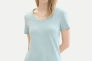 Футболка Organic cotton t-shirt 1041533ХХ30463 Tom Tailor L Голубой 1041533ХХ304463 Фото 1