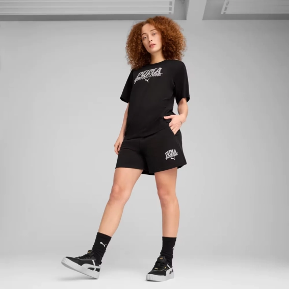Футболка PUMA CLASS Relaxed Tee 68503101 Puma L Черный 68503101 фото 3 — интернет-магазин Tapok