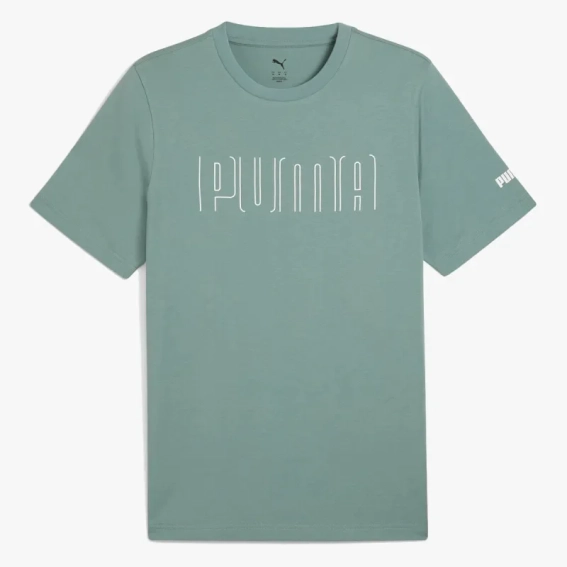 Футболка PUMA SPORT Graphic Tee 68461730 Puma L Фісташковий 68461730 фото 4 — інтернет-магазин Tapok
