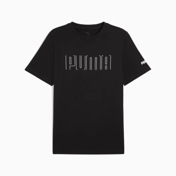 Футболка PUMA SPORT Graphic Tee 68461701 Puma L Черный 68461701 фото 4 — интернет-магазин Tapok