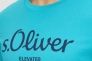 Футболка T-shirt à logo imprimé 2139909.62D1 s.Oliver L Блакитний 2139909.62D1 Фото 3