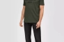 Футболка T-shirt à logo imprimé 2139909.79D1 s.Oliver L Хаки 2139909.79D1 Фото 4