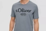 Футболка T-shirt à logo imprimé 2139909.95D1 s.Oliver L Сірий 2139909.95D1 Фото 1