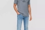 Футболка T-shirt à logo imprimé 2139909.95D1 s.Oliver L Сірий 2139909.95D1 Фото 4