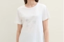 Футболка T-Shirt mit Print 1040544ХХ10320 Tom Tailor L Белый 1040544ХХ10320 Фото 1