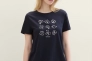 Футболка T-Shirt mit Print 1040544ХХ10668 Tom Tailor L Темно-синий 1040544ХХ10668 Фото 2